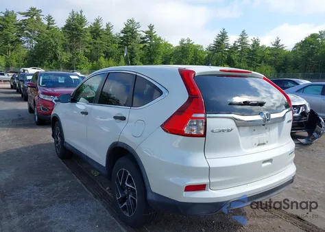 2016 Honda Cr-V Se from USA, damaged, VIN 5J6RM4H47GL103977